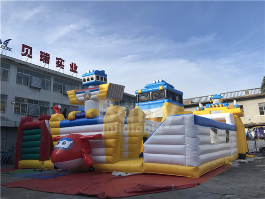 สนามเด็กเล่น Super Wings Bounce สนามสนุก การ์ตูน สนามเด็กเล่นในห้อง