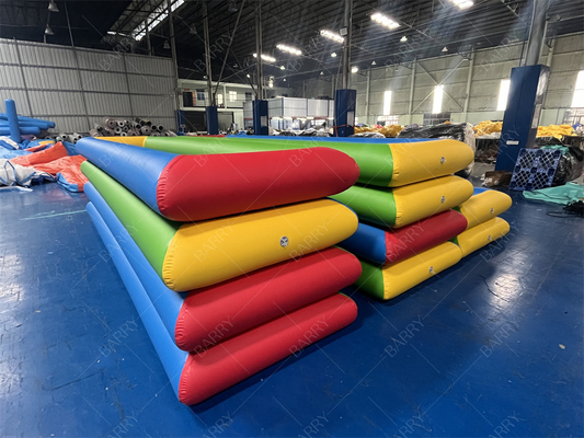 สระว่ายน้ําพีวีซีแบบบ๊อปบาร์รี่ ขนาด 500x130x35cm พร้อมชุดปั๊ม