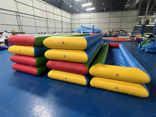 สระว่ายน้ําพีวีซีแบบบ๊อปบาร์รี่ ขนาด 500x130x35cm พร้อมชุดปั๊ม