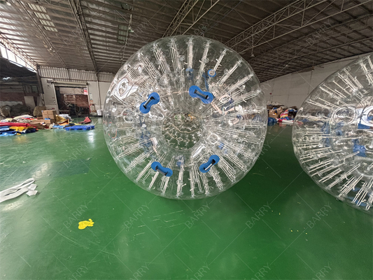 ลูกบอลซอร์บบิ้งพองลม PVC TPU ขนาด 2.5 เมตร สำหรับเด็กและผู้ใหญ่
