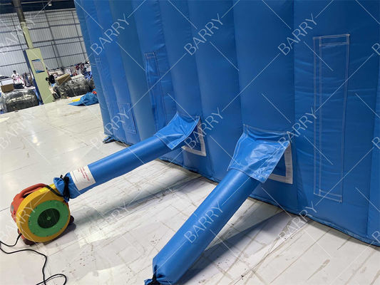 สไลด์เป่าลมสำหรับเด็กและผู้ใหญ่เชิงพาณิชย์สำหรับคริสต์มาส