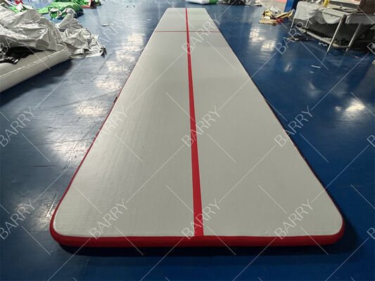 Hot Sales Custom Logo Inflatable Air Track Floor Factory Gymnastics Tumbling Mats High Visibility Air Track