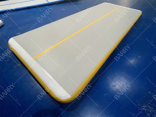 สินค้าที่กําหนดเอง ราคาถูก เครื่องกีฬาอากาศ Mat Gym Air Track 5m Tumbling Mats Air Track สําหรับเด็ก