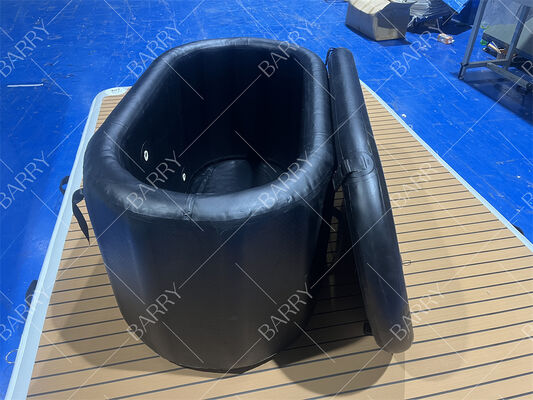 สระน้ำแข็งแบบเป่าลม Drop Stitch คุณภาพสูงสำหรับบำบัด ฟื้นตัว แช่น้ำเย็น