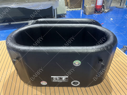 สระน้ำแข็งแบบเป่าลม Drop Stitch คุณภาพสูงสำหรับบำบัด ฟื้นตัว แช่น้ำเย็น