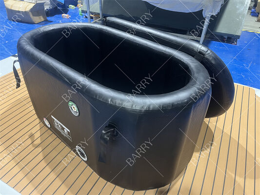 สระน้ำแข็งแบบเป่าลม Drop Stitch คุณภาพสูงสำหรับบำบัด ฟื้นตัว แช่น้ำเย็น