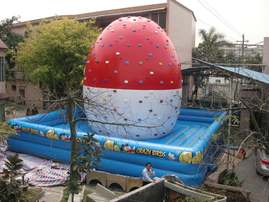 Professional Inflatable Rock Climbing Wall Inflatable Climber Bouncy เกม