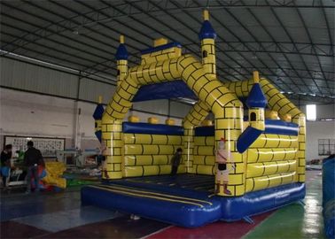 Outdoor Plato PVC Tarpaulin มินิ Inflatable Bouncer Castles สำหรับเกมส์เด็ก