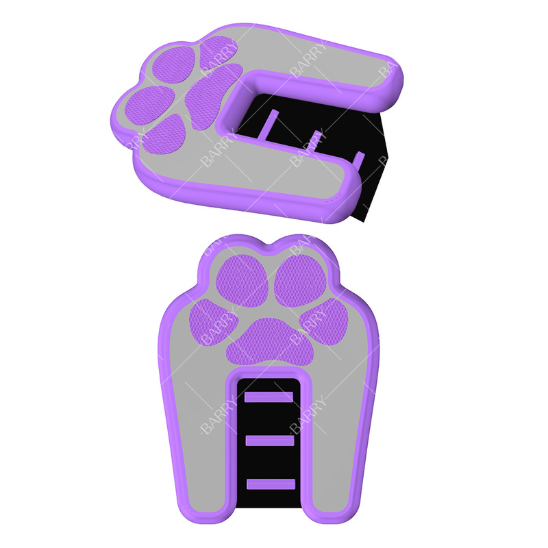 ระเบียงน้ําแบบอัดอัดสุนัข ที่อัดอัด Pup Plank สุนัขลอย ระเบียงลอยบันไดสําหรับสระว่ายน้ํา ท่าเรือ และทะเลสาบ