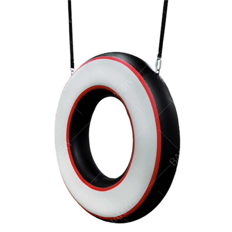 วัสดุ Drop Stitch Air Track Gym อุปกรณ์ปาร์คภายใน อุปกรณ์อุปกรณ์อุปกรณ์อุปกรณ์อากาศอุปสรรค Parkour Warrior Course Ring