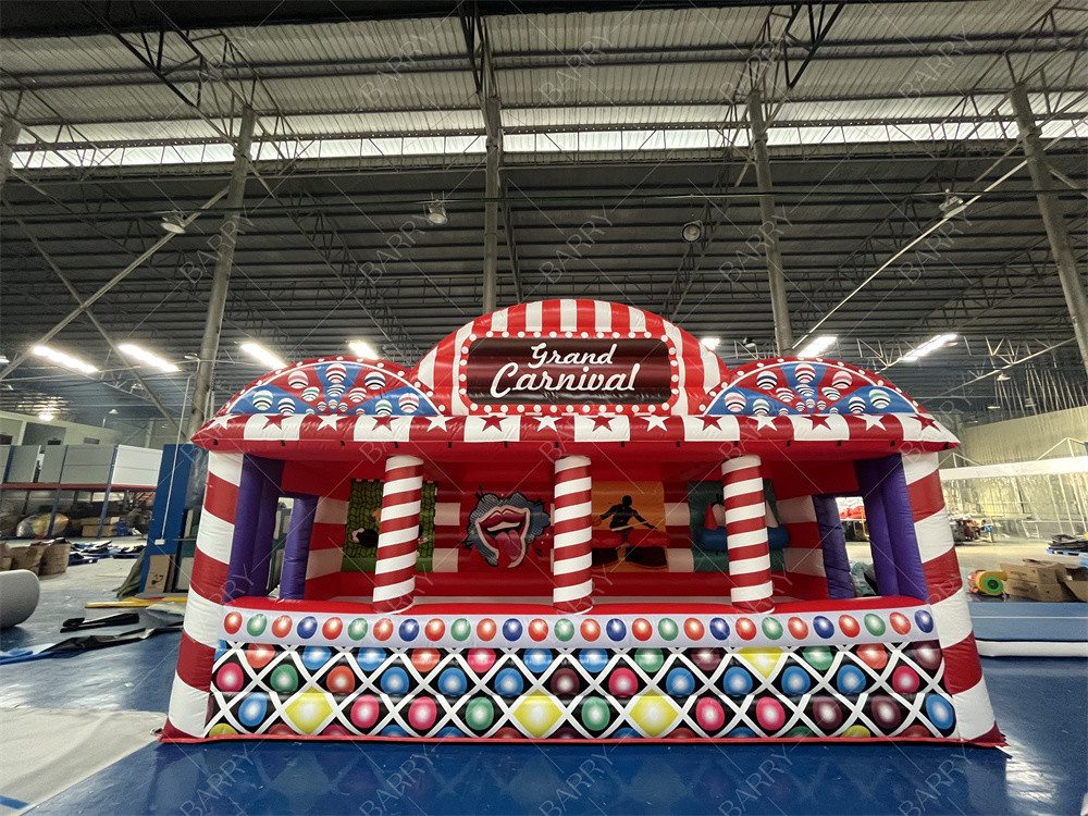 กีฬา 3 เกม คาร์เนวาล เกมบูธ 4 ใน 1 คอมบอส เปลือกกาว Grand Carnival เกมเต็นท์