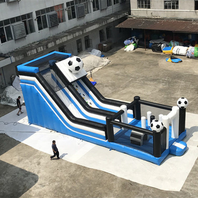 Tarpaulin Inflatable Combo สไลด์กีฬา Bounce House สำหรับผู้ใหญ่และเด็ก
