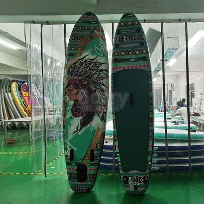 Drop Stitch Fabric Paddleboard Standup พองสำหรับคนเดียว