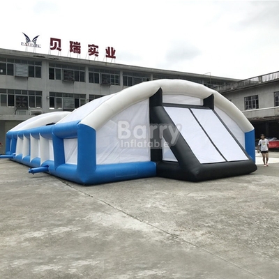 ทำเอง plato Water Inflatable สบู่สนามฟุตบอล 90cm Tube Width