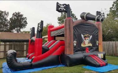 Custom โจรสลัดเลนโจรสลัดพอง Inflatable สไลด์กระโดด Bouncer สไลด์ Combo