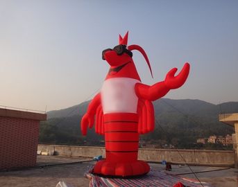 หลักฐานน้ำแดง Inflatable ไก่ที่กำหนดเอง Inflatable โฆษณา