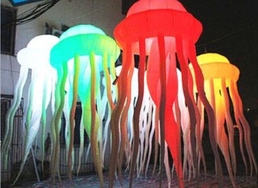 แมงกะพรุนที่น่ารักนำแสงไฟ LED นำแสงระเบิดพิสูจน์