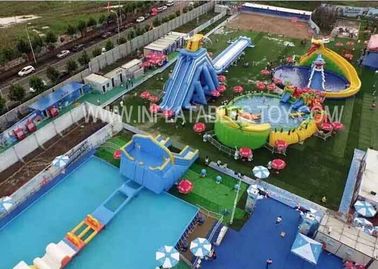 สวนสนุกกลางแจ้งสวนพองด้วย Giant Swimming Slide