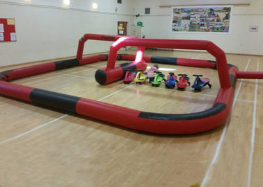 Didicar Grand Prix Race Track ของเล่น Inflatable กลางแจ้ง Kids Zorb Ball Race Ramp