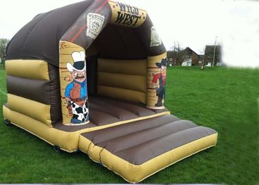 Wonderful Wild West Inflatable Bouncer ที่กำหนดเองสำหรับเด็กกระโดด
