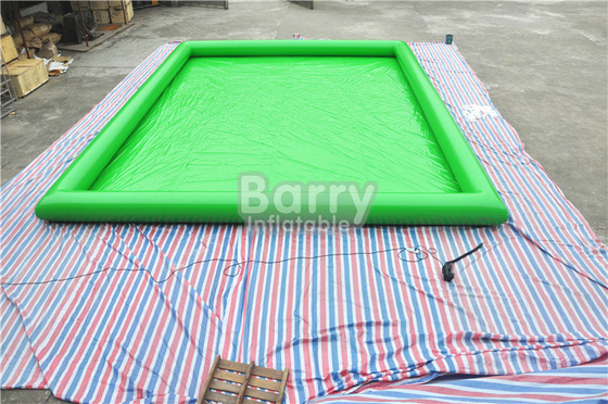 สระน้ำเป่าลม PVC สีเขียว 0.9 มม. สำหรับผู้ใหญ่ EN14960