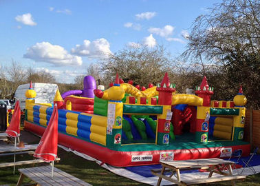 ปราสาท Bouncy แบบติดตั้งกลางแจ้งแบบ CE พร้อมสไลด์, ปราสาท Bouncy สำหรับผู้ใหญ่