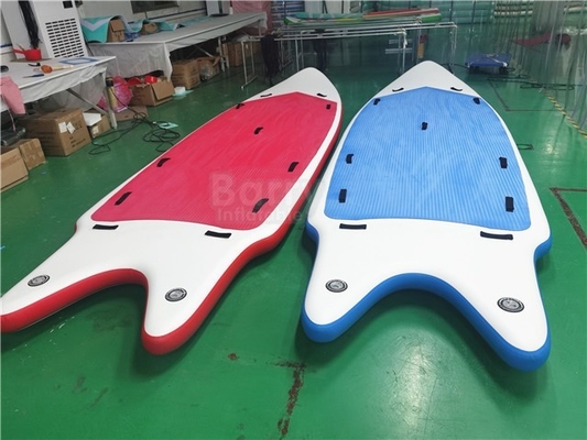 Anti Skid Inflatable SUP Board Touring Air Paddle Board รูปปลา