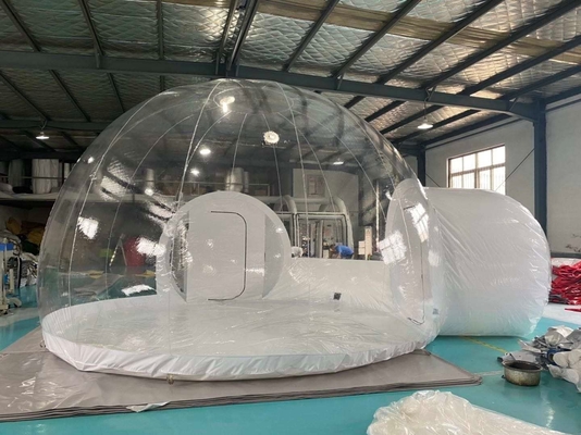 1mm PVC Inflatable Tent Commercial Grade Clear Eco Dome แคมป์ปิ้ง เต็นท์ฟอง