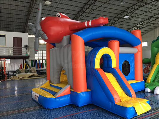 คอมโบโกหกพอง Pvc 0.55 มม. เด็กวัยหัดเดินพร้อมธีมสัตว์สไลด์