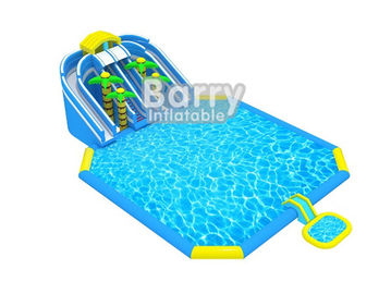 สนามเด็กเล่น Giant Outdoor Inflatable Playground, สวนสนุก Jungle Inflatable พร้อมการพิมพ์