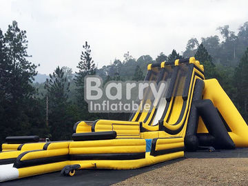 3 Lanes มังกรเหลือง Run มาเลเซีย Genting Inflatables Big Slide Double Triple Stitch