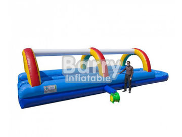 สายรุ้งพาณิชย์ภาพนิ่งน้ำ Inflatable Slip และภาพนิ่งสำหรับเด็ก