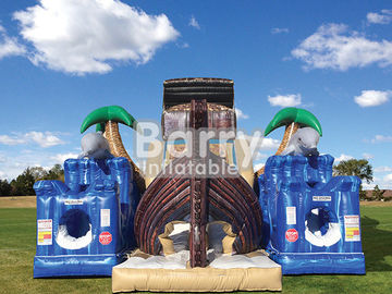 เรือข้ามฟากอุปสรรค Treasure Island เรือโจรสลัดเรือพอง Inflatable