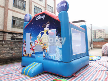 Water Slide Trampoline ปราสาททำให้พองสำหรับเกมเชิงพาณิชย์
