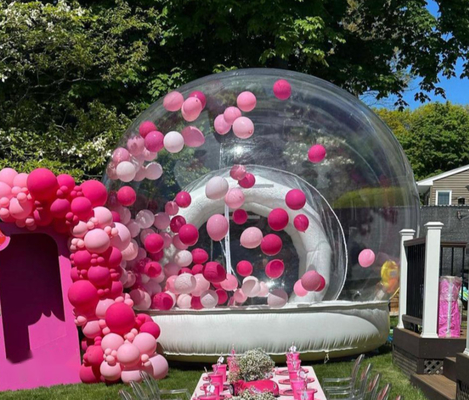 7 วันทําการ เวลาการผลิต หอเต็นท์แบบอัดลม บอลลูนบ้าน Bubble House พร้อมเครื่องเป่า CE/UL และวัสดุซ่อม