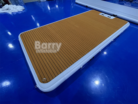 การพิมพ์ดิจิตอล Dock แบบอัดลม บล๊อฟอัพ ปอนโตน สําหรับเกาะแบบอัดลม Mat Floating