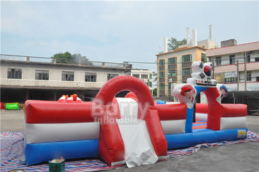 สนามเด็กเล่นคนเดินเตาะแตะที่กำหนดเอง Inflatable Fun เมืองธีม Bulling Bulling