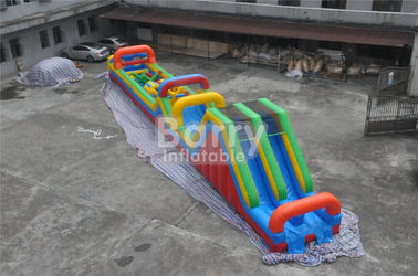 ยาว 3 ส่วน Bouncy Castle อุปสรรคหลักสูตรอุปกรณ์สำหรับผู้ใหญ่และเด็ก