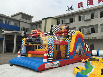 หลักสูตรอุปสรรคในการกันน้ำสำหรับเป่าลม / อุปกรณ์เล่นกลางแจ้งแบบพอง