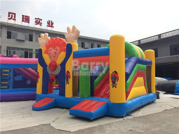 เด็กวัยหัดเดินขนาดเล็กอุตสาหกรรมขนาดใหญ่หรือเด็ก Clown Bounce House On Clearance