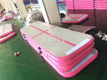 OEM และ ODM 3m หรือ 6m Long Pink เป่าลมเป่าลม Track Track Air สำหรับโรงยิม