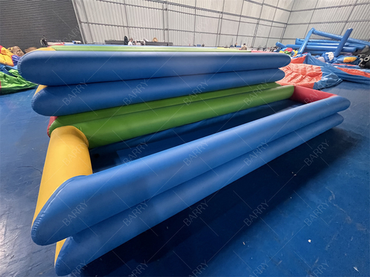สระว่ายน้ําพีวีซีแบบบ๊อปบาร์รี่ ขนาด 500x130x35cm พร้อมชุดปั๊ม