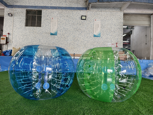 ลูกบอลกันชนเป่าลมสำหรับเด็กและผู้ใหญ่สำหรับต่อสู้ของมนุษย์ วัสดุ TPU PVC ลูกบอลกันชนเป่าลม