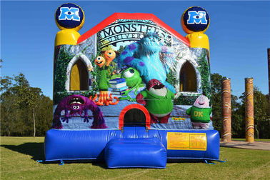 Multifunctional บ้าน Bouncer Inflatable มอนสเตอร์พาณิชย์ขนาดใหญ่มหาวิทยาลัยผู้ใหญ่ Jumping ปราสาท