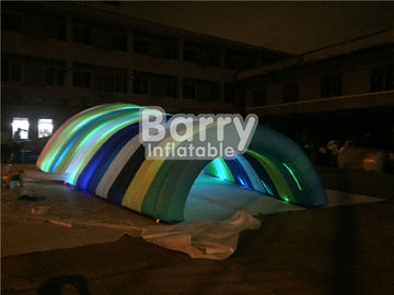 เต็นท์พองสีขาวกันน้ำสำหรับเหตุการณ์กำหนดเองระเบิดเต็นท์อุโมงค์
