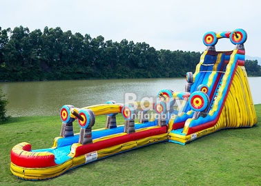 ธีมสัตว์สไลด์น้ำทำให้พอง, ขนาดที่กำหนดเอง 25 FT สลิป Target N สไลด์