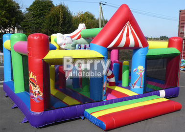 A Shine Circus Commercial Jumping Castle เด็กวัยหัดเดิน Playland พอง