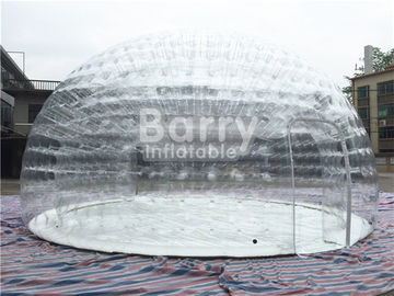 เต็นท์ฟองพองใสเต็นท์ตั้งแคมป์กลางแจ้งอากาศด้วยผ้าใบกันน้ำพีวีซี