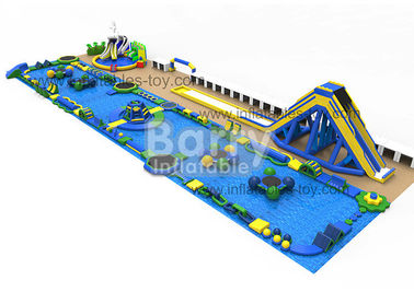 เปิดเกมน้ำท้าทายกีฬาที่ทำให้พองด้วยสปอร์ตพีวีซี Tarpaulin 0.9 มม