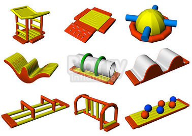 เกมผจญภัยที่น่าตื่นเต้นสำหรับผู้ใหญ่ Aqua ผจญภัยสวนน้ำลอยน้ำลอยตัวกับปั๊มลม